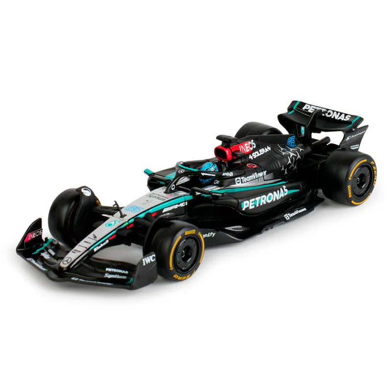 (2024) F1 Miniatura Mercedes-AMG W15 #63 George Russel 1:18
