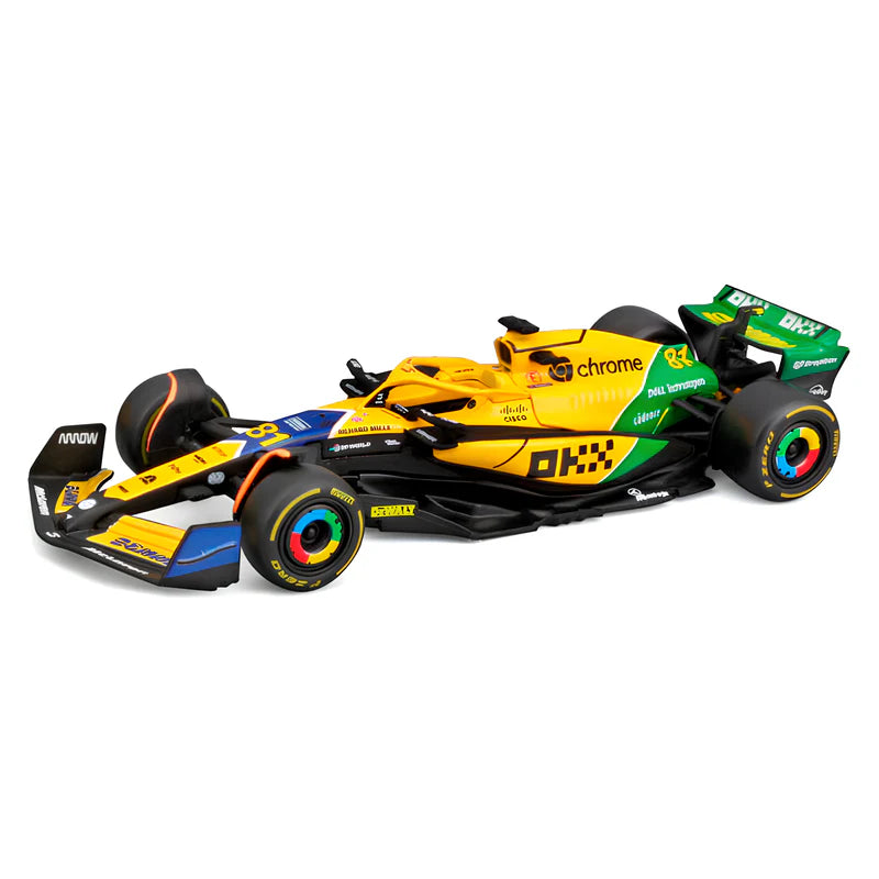 (2024) F1 Miniatura McLaren MCL38 Senna Mônaco #81 Oscar Piastri 1:18