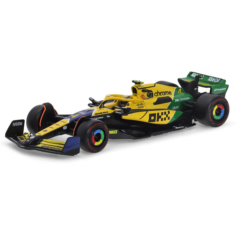 (2024) F1 Miniatura McLaren MCL38 Senna Mônaco #4 Lando Norris 1:18