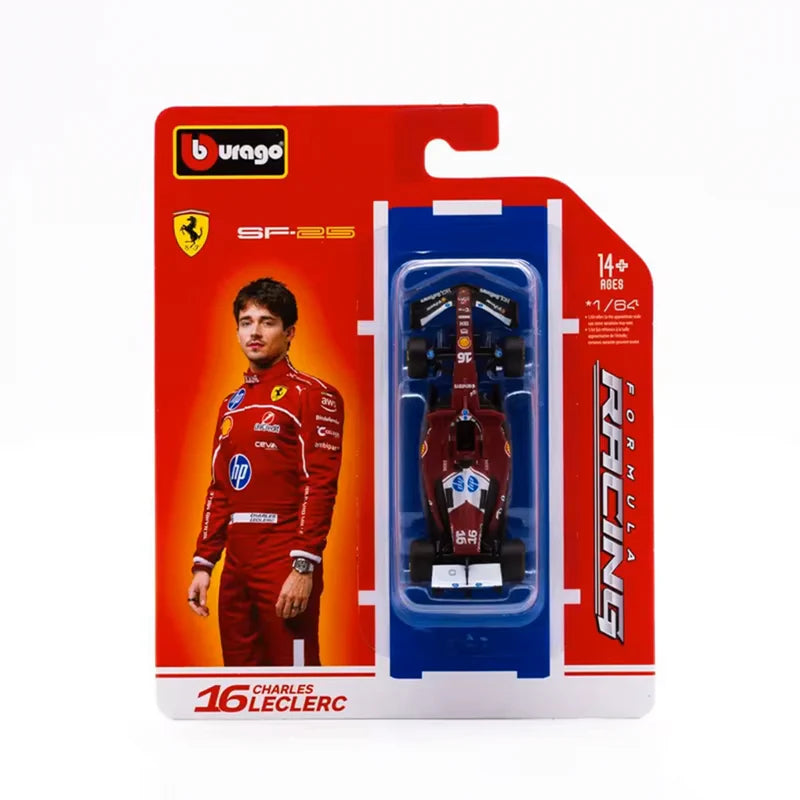 (2025) F1 Miniatura Scuderia Ferrari SF-25 #16 Charles Leclerc 1:64