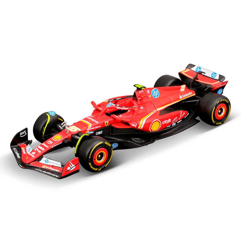 (2024) F1 Miniatura Scuderia Ferrari SF-24 #55 Carlos Sainz 1:18
