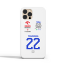 Case Visa Racing Bulls Branca 2024 Yuki Tsunoda