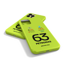 Case Mercedes AMG Verde Neon 2024 George Russell