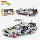 Miniatura Delorean Carro De Volta Para o Futuro 1:24