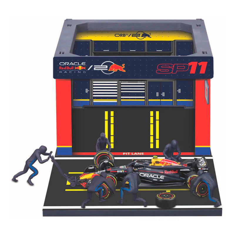 (2024) F1 Miniatura Red Bull RB20 Pit Pass #11 Sergio Pérez 1:18