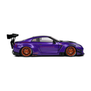 Miniatura Nissan GT-R (R35) 2022 Liberty Walk Body Kit 2.0 1:18