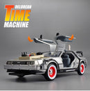 Miniatura Delorean Carro De Volta Para o Futuro 1:24