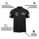 Camisa Polo Valtteri Bottas Stake Sauber 2024 Preta