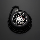 BRINDE Chaveiro / Pingente Roda Esportiva em Metal