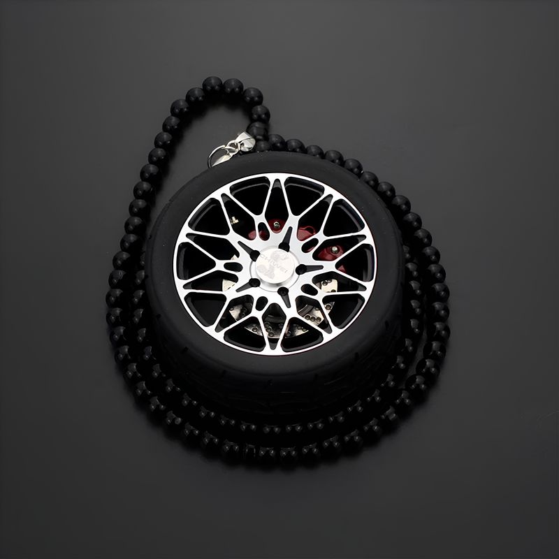 BRINDE Chaveiro / Pingente Roda Esportiva em Metal