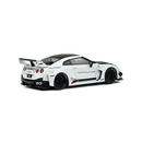 Miniatura Nissan GTR R35 LB Silhouette 1:43 Solido Branco
