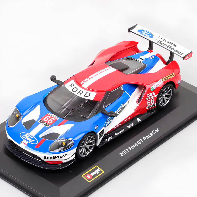 Miniatura Ford GT 2017 WEC em Metal 1:32