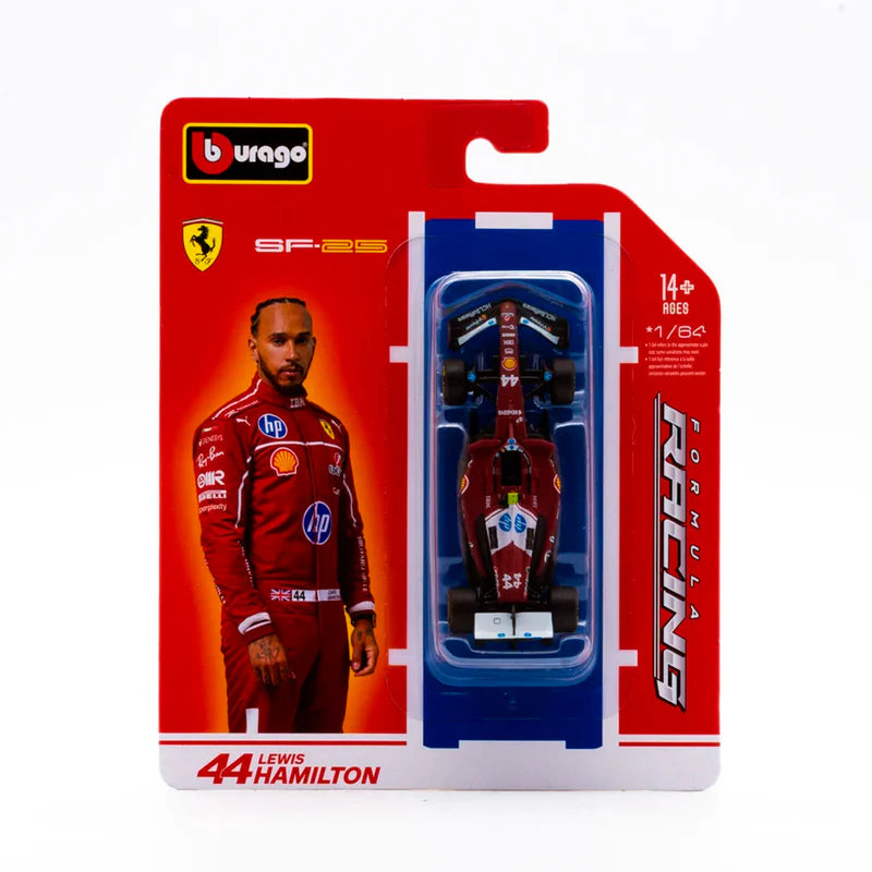 (2025) F1 Miniatura Scuderia Ferrari SF-25 #44 Lewis Hamilton 1:64