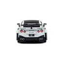 Miniatura Nissan GTR R35 LB Silhouette 1:43 Solido Branco