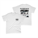 Camiseta Nissan GT-R R35 Libertywalk Branca