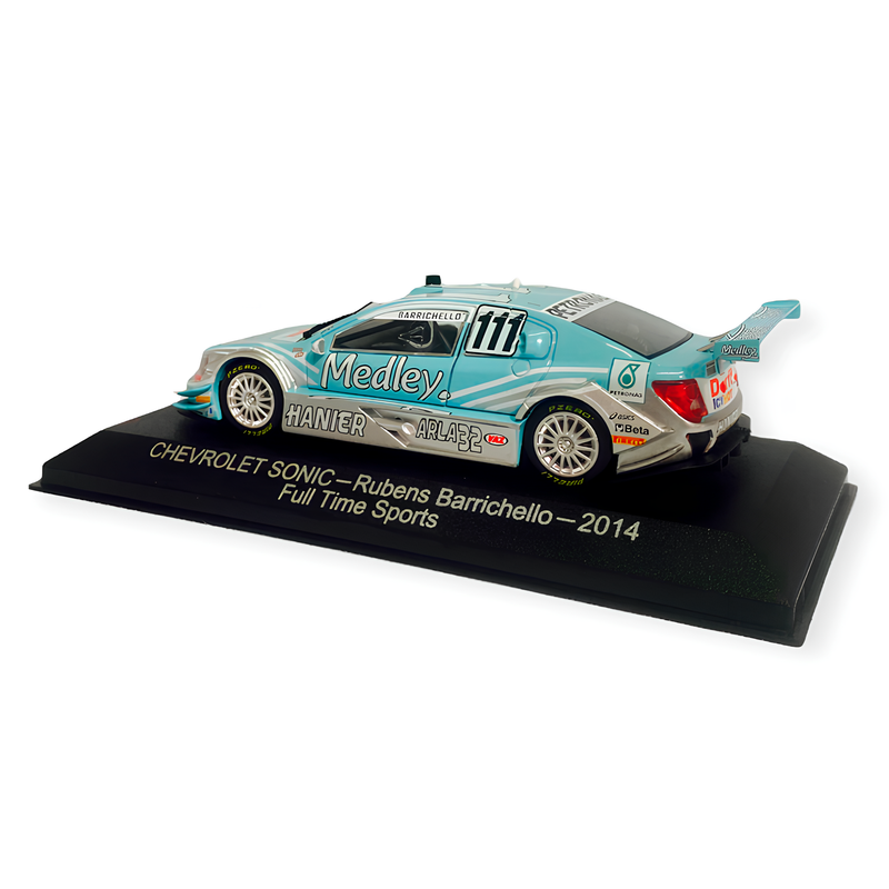 (2014) Stock Car Miniatura Chevrolet Sonic Rubens Barrichello 1:43