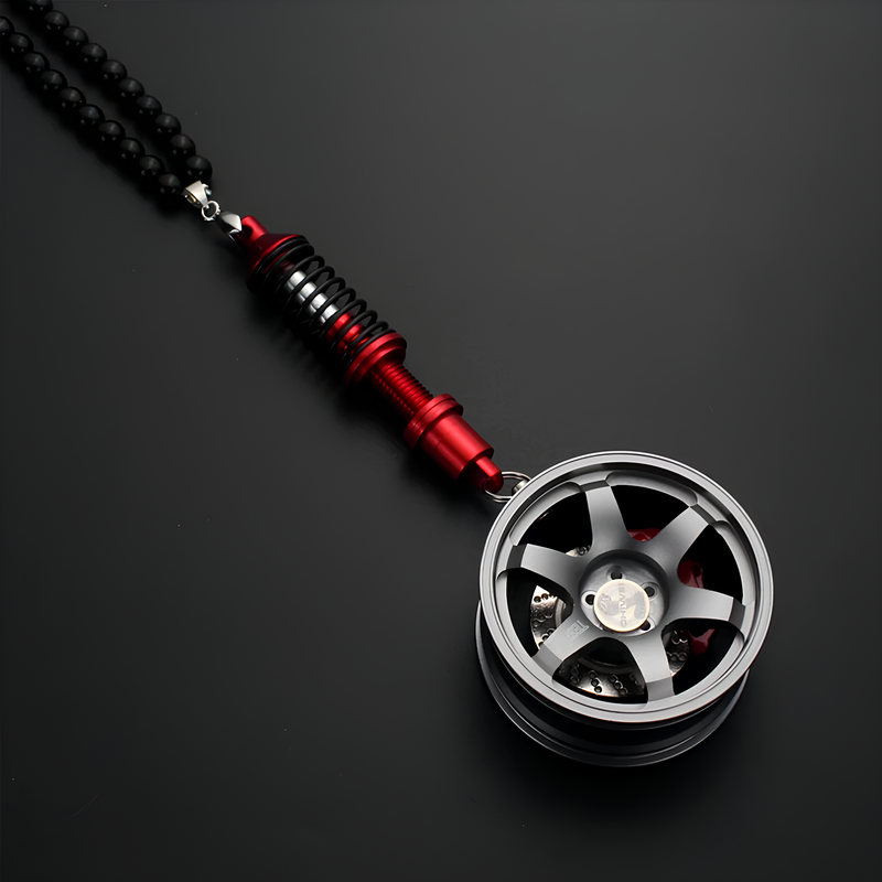 BRINDE Chaveiro / Pingente Roda Esportiva em Metal