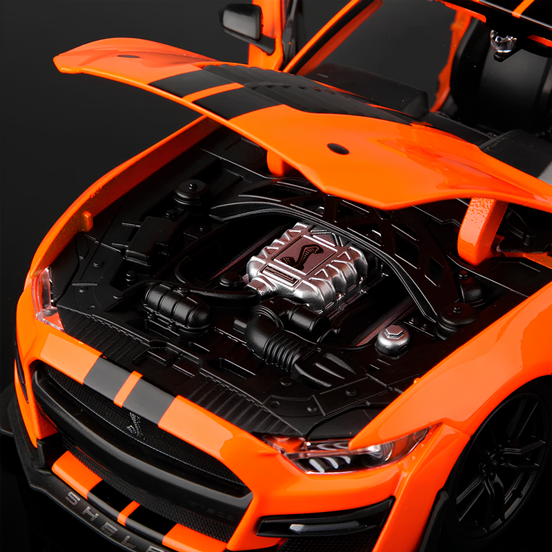 Miniatura Ford Mustang Shelby GT500 1:24 em Metal
