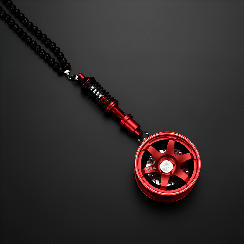 BRINDE Chaveiro / Pingente Roda Esportiva em Metal