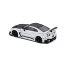 Miniatura Nissan GTR R35 LB Silhouette 1:43 Solido Branco