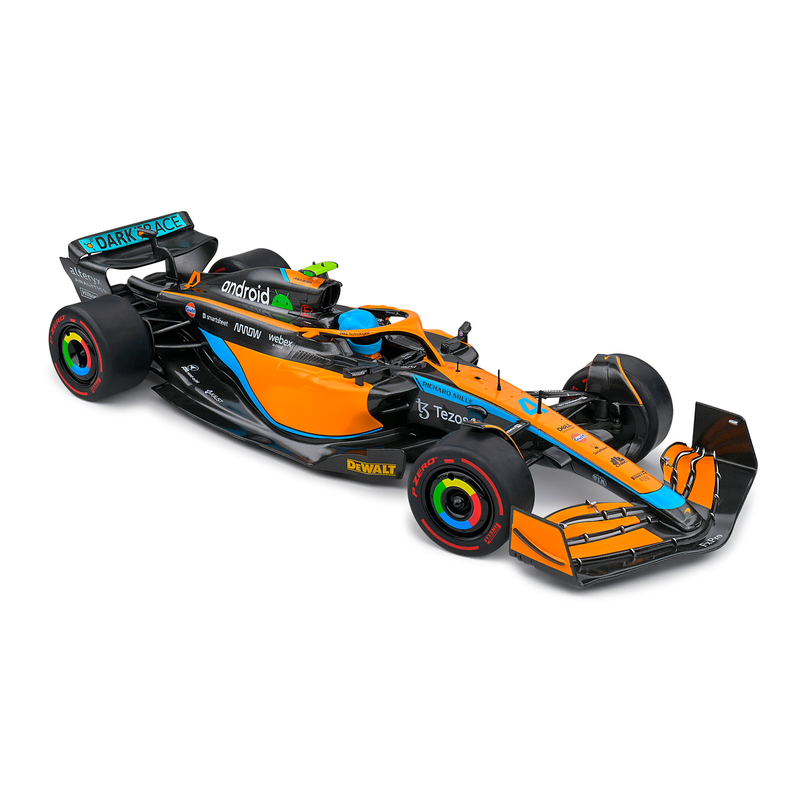 Miniatura Fórmula 1 McLaren MCL36 2022 1:18