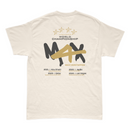 Camiseta Max Verstappen Campeão Mundial 2024 Off White