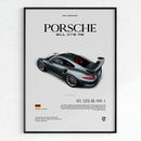 Quadro Decorativo Porsche 911 GT3 RS - GTSQ4