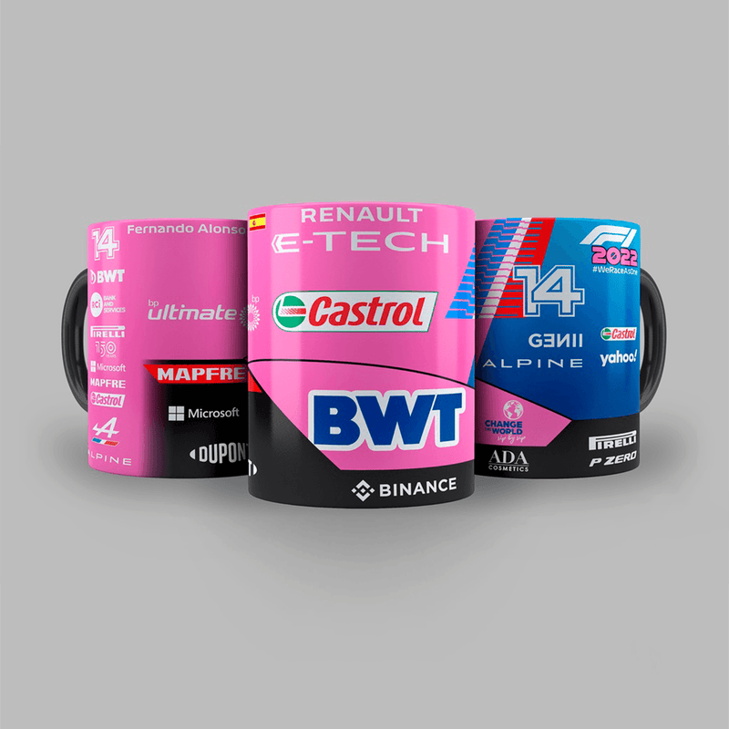 Caneca Premium Equipes Fórmula 1™