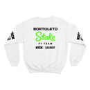 Moletom Gabriel Bortoleto Stake Sauber 2024 Branco SN