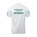 Camisa Polo Aston Martin 2024 Branca