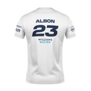 Camiseta DryFit Alex Albon Williams 2024 Branca