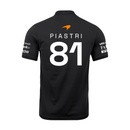 Camisa Polo Oscar Piastri Mclaren 2024 Preta