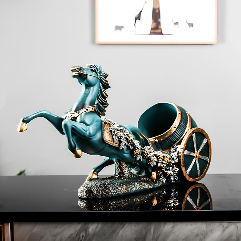 Porta Vinhos Carruagem Premium