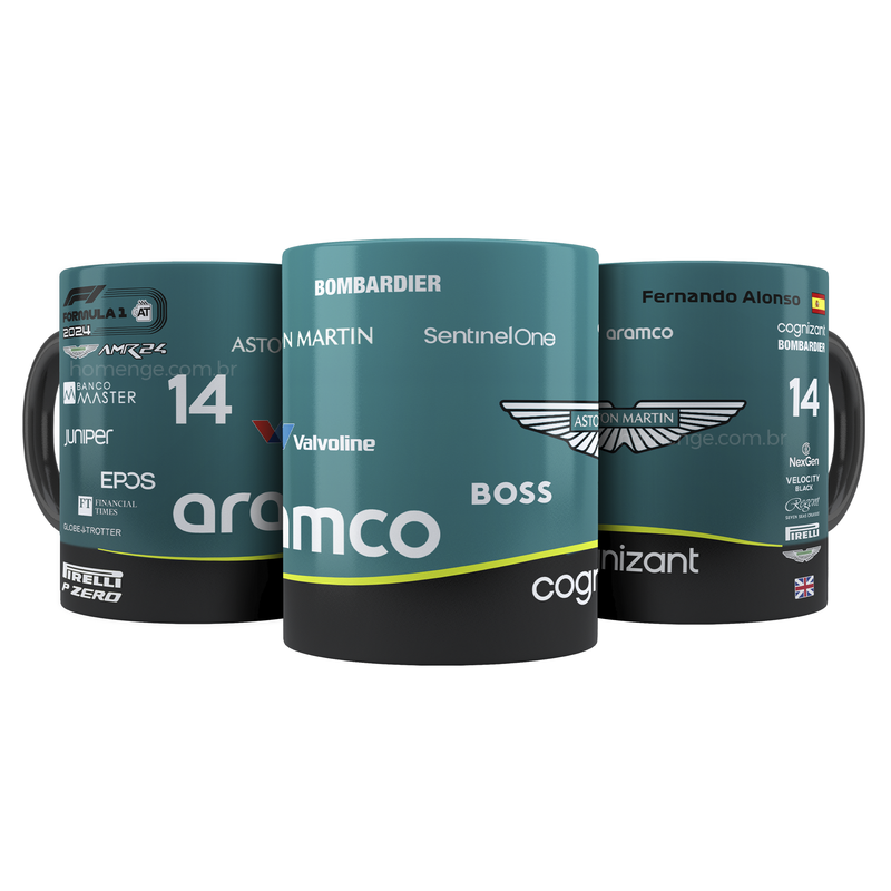 Canecas Premium Fórmula 1 2024