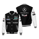 Jaqueta Mclaren West Mercedes Retrô