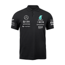 Camisa Polo Mercedes 2024 Preta