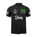 Camisa Polo Gabriel Bortoleto Stake Sauber 2024 Preta SN
