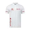 Camisa Polo Red Bull Honda Turquia 2021 Branco Versão 2