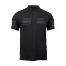 Camisa Polo Fernando Alonso Aston Martin 2024 All Black