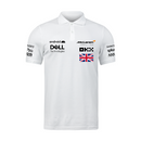 Camisa Polo Lando Norris Mclaren 2024 Branca