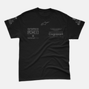 Camiseta Fernando Alonso All Black Algodão