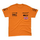 Camiseta Algodão Lando Norris McLaren 2024 Laranja