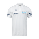 Camisa Polo Alex Albon Williams 2024 Branca