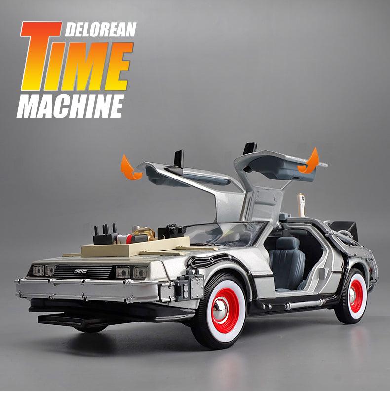 Miniatura Delorean Carro De Volta Para o Futuro 1:24