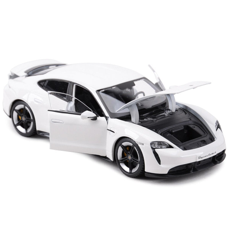 Miniatura Porsche™ Taycan Turbo S em Metal 1:24