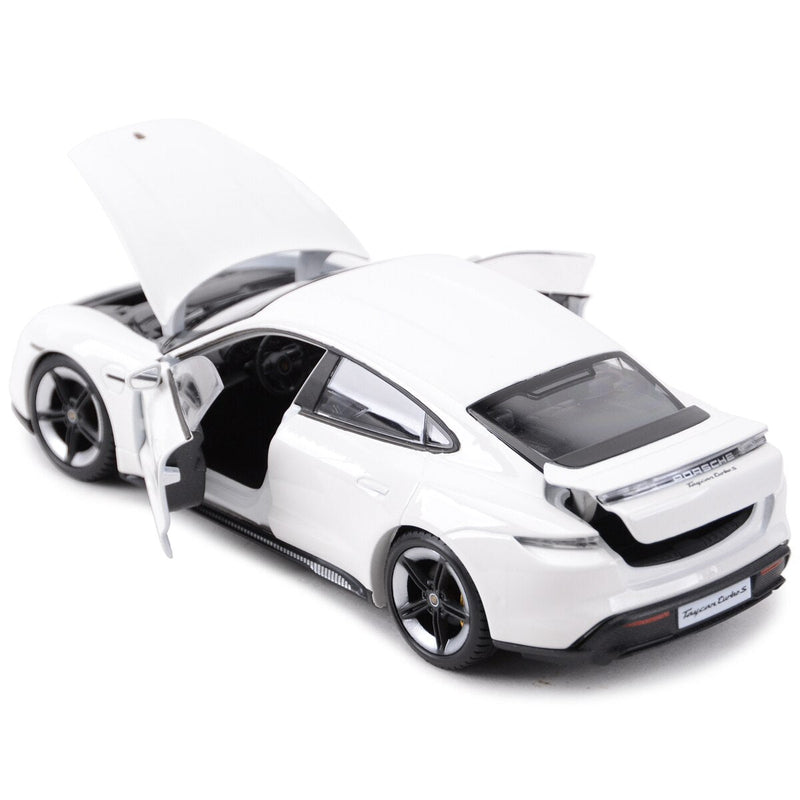 Miniatura Porsche™ Taycan Turbo S em Metal 1:24