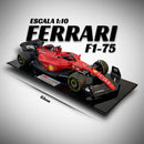 MINIATURA F1 FERRARI F1-75 / C.LECLERC - ESCALA 1:10 COM 53CM