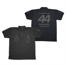 Camisa Polo Lewis Hamilton Mercedes 2024 All Black