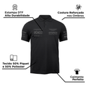 Camisa Polo Lance Stroll Aston Martin 2024 All Black