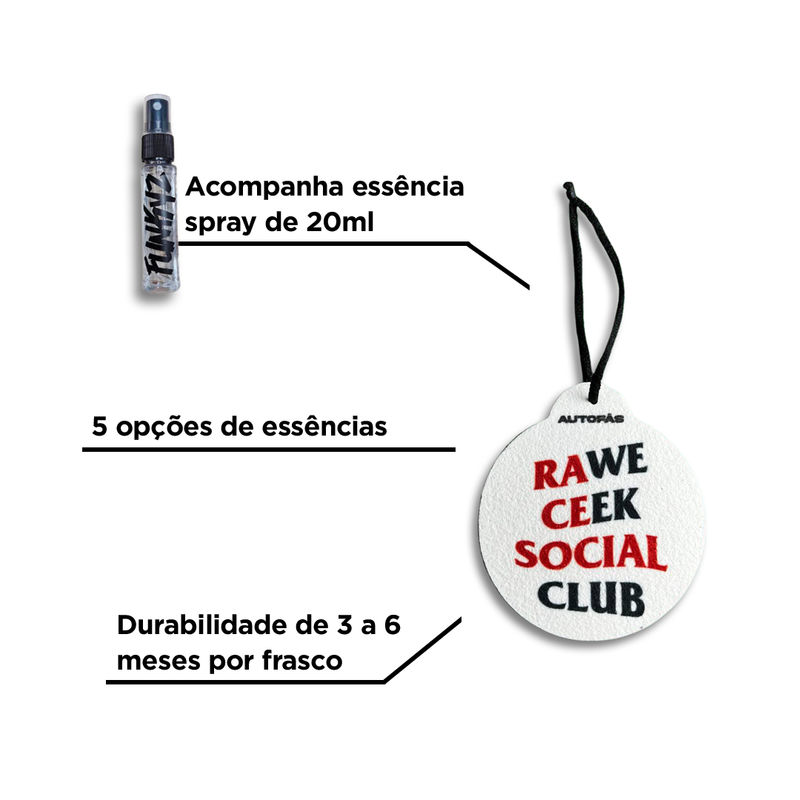 Aromatizante Rawe Ceek Social Club